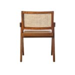 isabella Dining Armchair with Rattan Seat and backrest - Natural - Image 3