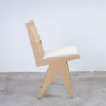 isabella Dining Armless with Seat Cushion and Rattan backrest - Image 5