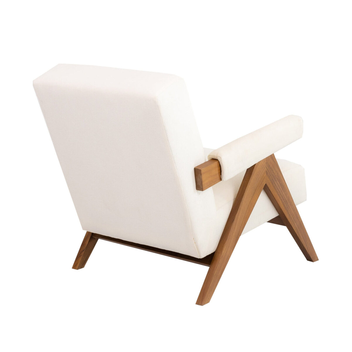 Sophia Lounge Armchair with Accent Upholstered plain - Image 20
