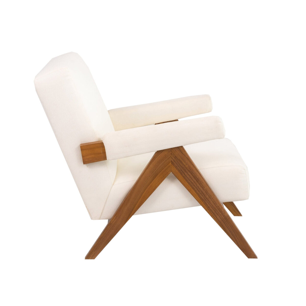 Sophia Lounge Armchair with Accent Upholstered plain - Image 19