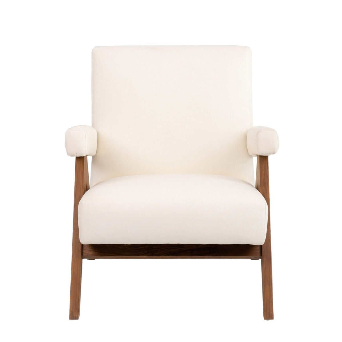 Sophia Lounge Armchair with Accent Upholstered plain - Image 18