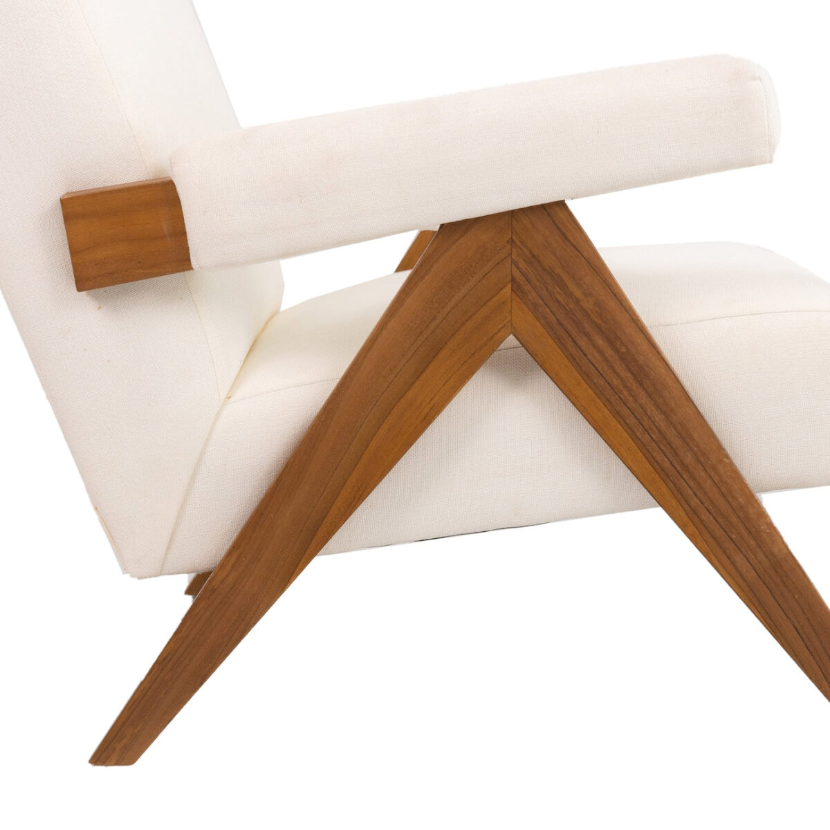 Sophia Lounge Armchair with Accent Upholstered plain - Image 16
