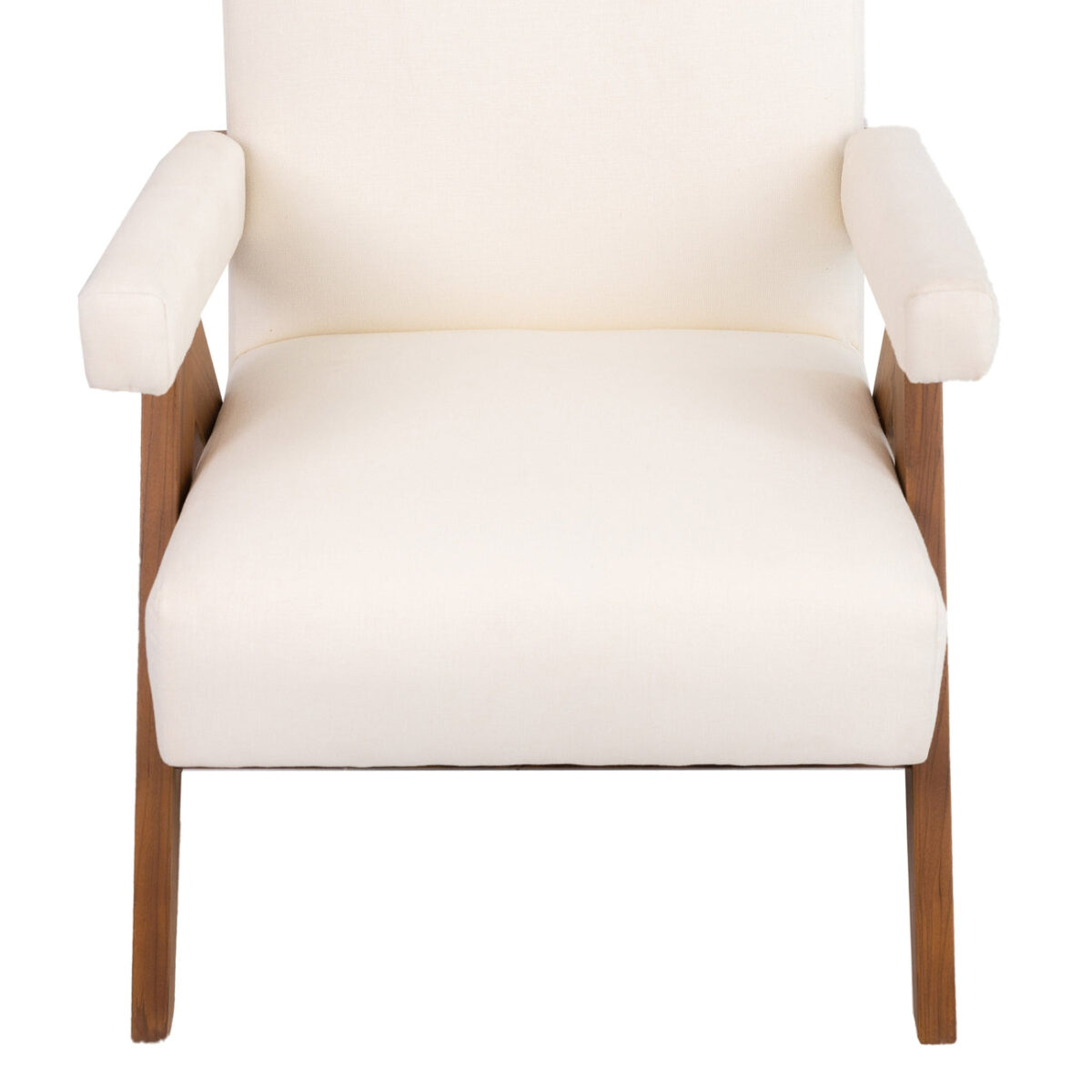 Sophia Lounge Armchair with Accent Upholstered plain - Image 12