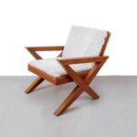 Sophia Lounge Armchair with Accent Upholstered
