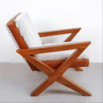 Sophia Lounge Armchair with Accent Upholstered - Image 3