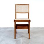 isabella Dining Armless chair with Rattan Seat and backrest - Natural - Image 5