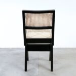 isabella Dining Armless chair with Rattan Seat and backrest - Natural - Image 7