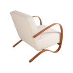 Luna Lounge Armchair with Accent Upholstered - Image 3
