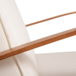 Luna Lounge Armchair with Accent Upholstered - Image 6