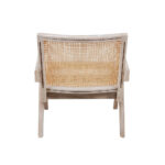isabella Lounge Armchair with Rattan Seat and backrest - Image 8