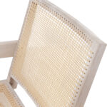 isabella Lounge Armchair with Rattan Seat and backrest - Image 5