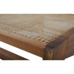 Aurora Lounge Armless Chair with Rattan Seat and backrest - Natural - Image 5