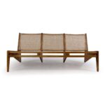 Aurora sofa with Rattan Seat and backrest - Image 2