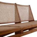 Aurora sofa with Rattan Seat and backrest - Image 4