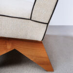 Sophia sofa armles with Accent Upholstered - Image 7