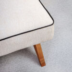 Sophia sofa armles with Accent Upholstered - Image 8