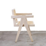 isabella Dining Armchair with Rattan Seat and backrest - Black - Image 7