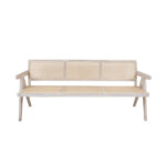 isabella Arm sofa with Rattan Seat and backrest - Image 2