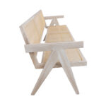 isabella Arm sofa with Rattan Seat and backrest - Image 6