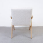 Sophia Dining Armchair with Upholstered - Image 4