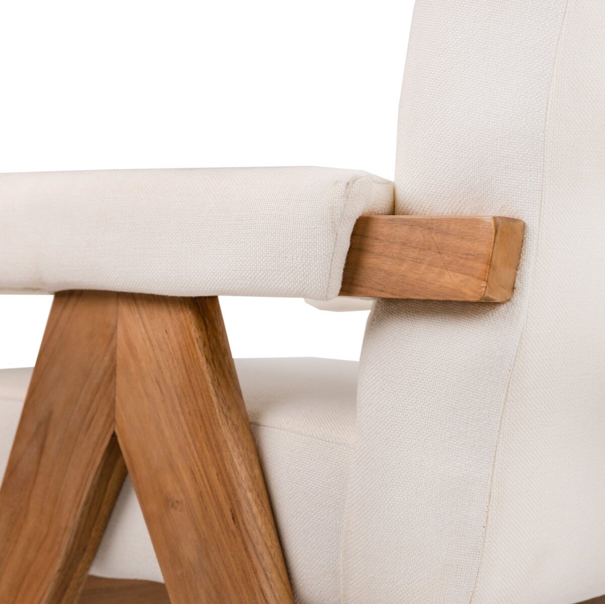 Sophia Dining Armchair with Upholstered - Image 5