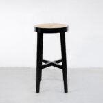 isabella Stool with Rattan Seat - Image 3