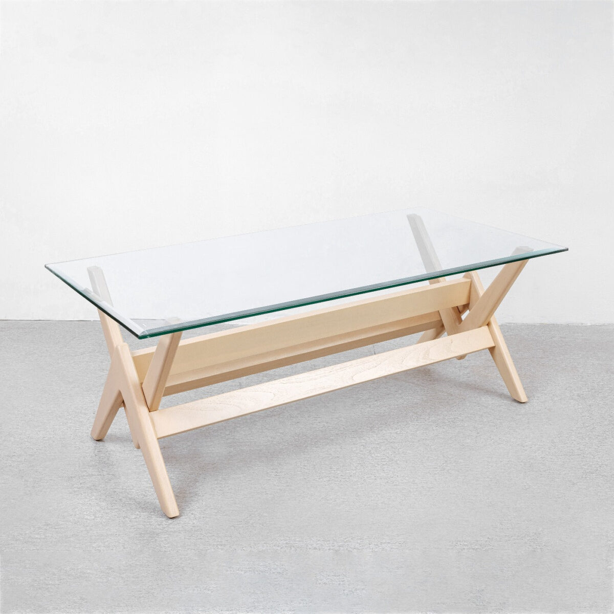 isabella Teak Dining Table with Glass Top - Black - Image 8