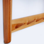 Aurora Teak Wall Shelf and Rack - Image 2