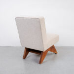 Nova Armless chair with Accent Upholstered - white - Image 5