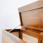 isabella Bench with accent rattan - Image 2