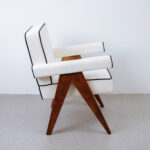 Sophia Dining Armchair With Accent Upholstered line - Image 6