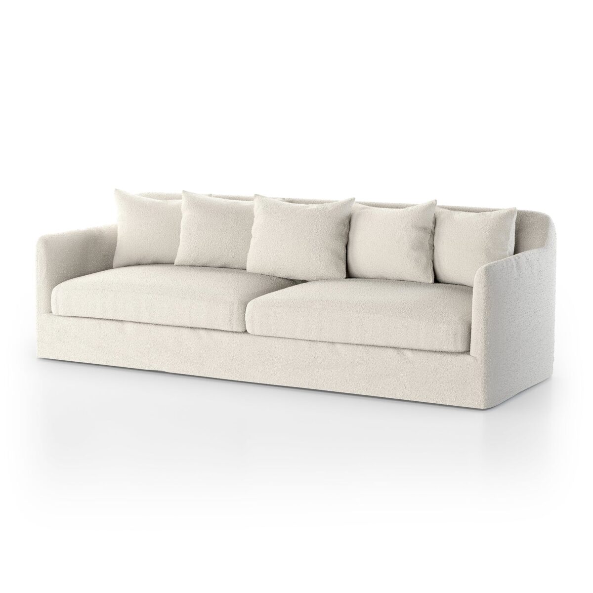 Delia Outdoor Sofa - Slipcover Sofa - Image 3