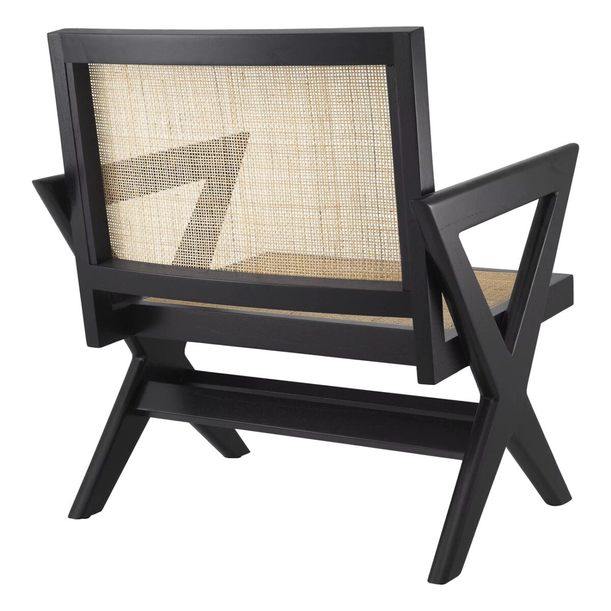 isabella lounger arm with rattan seat and backrest - Image 6
