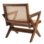 isabella lounger arm with rattan seat and backrest - Image 3