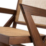 isabella lounger arm with rattan seat and backrest - Image 2