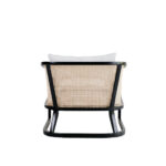 layla lounger arm with cushion and rattan - Image 4