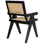 isabella dining arm chair with ratan seat and backrest - Image 6