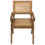 isabella dining arm chair with ratan seat and backrest - Image 10