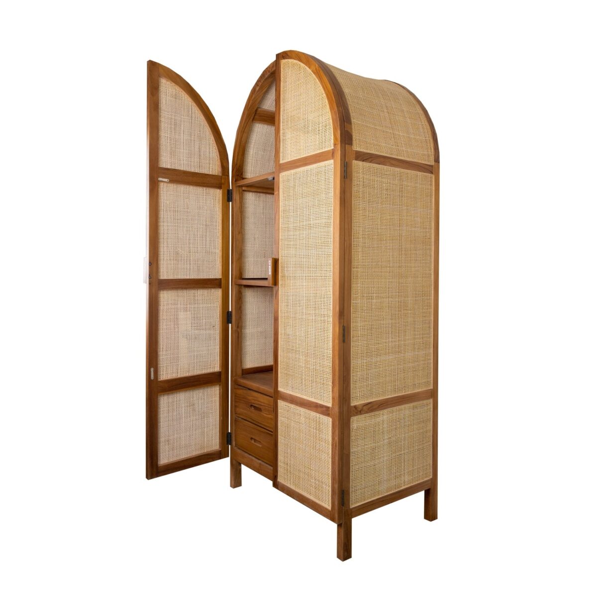 Lemari Teak dan Rotan Arunika - Image 2