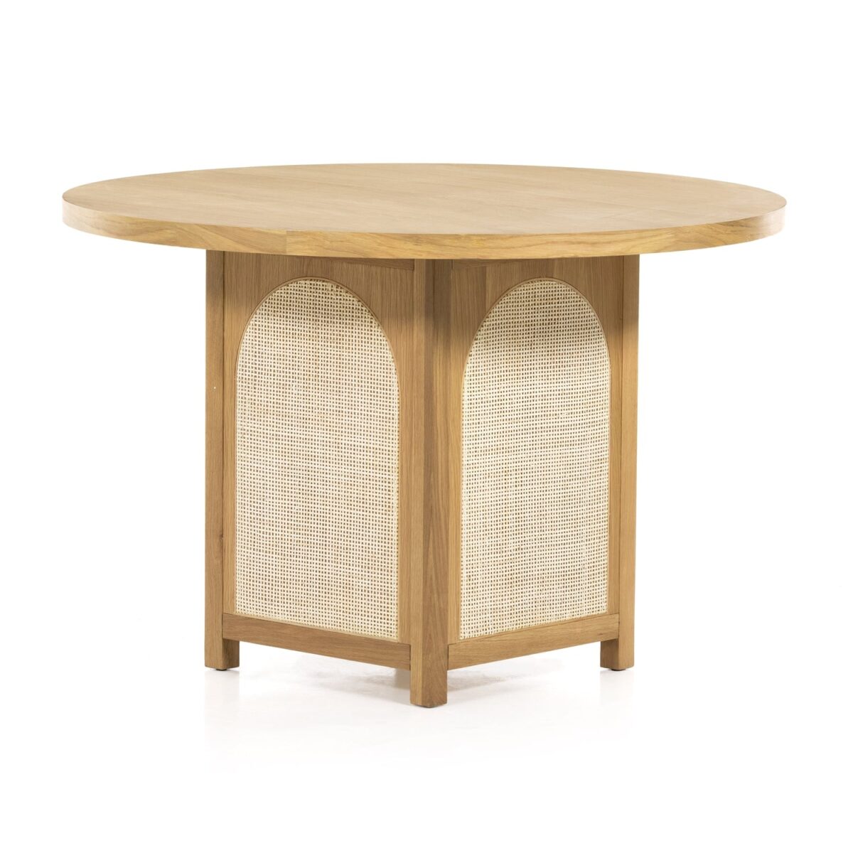 Adhira Dining Table - Honey Oak Veneer - Image 2