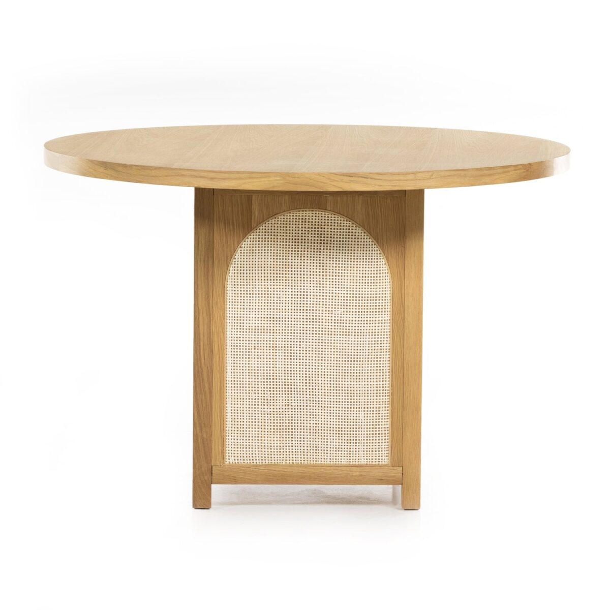 Adhira Dining Table - Honey Oak Veneer - Image 3