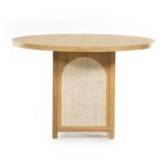 Adhira Dining Table - Honey Oak Veneer - Image 3
