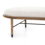 Ottoman Petra - 62" Knoll Natural - Image 5