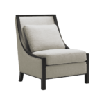 Sari Lounge Chair - Linen Fabric