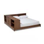 Satrio Teak Storage Bed Frame