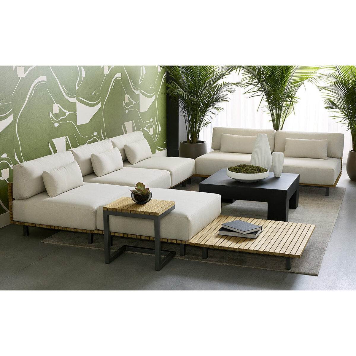Ganesa Modular - Armless Chair - Palazzo Cream - Image 5