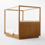 Arjuna Teak Canopy Bed - Image 4