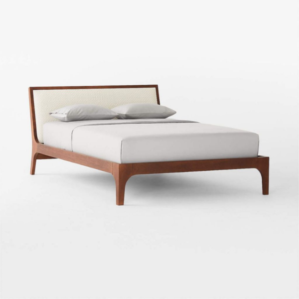 Nusantara Teak Woven Bed Frame