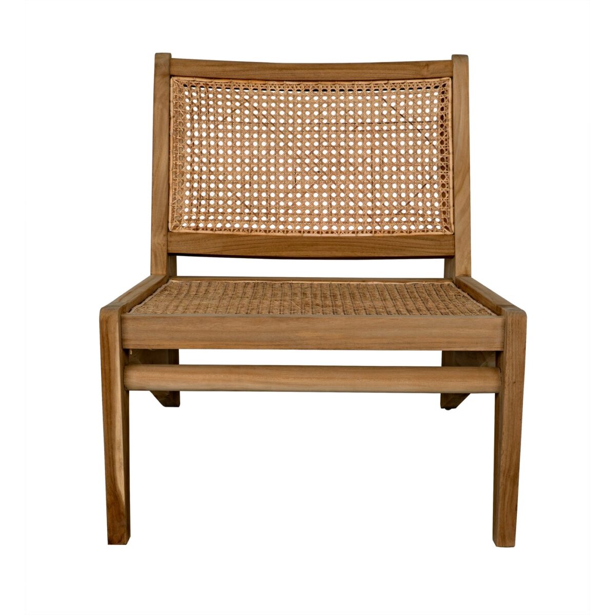 elvin Chair With Caning - Teak - Image 3