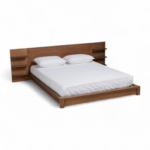 Gading Teak Shelf Bed Frame